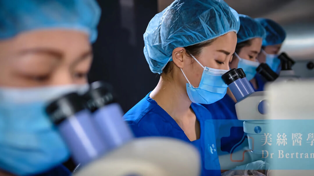 Microscopic graft sorting