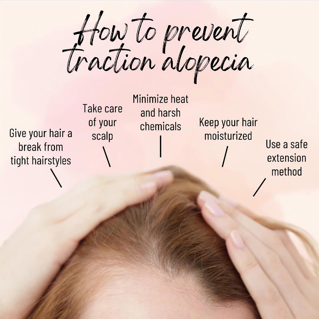 Traction alopecia prevention